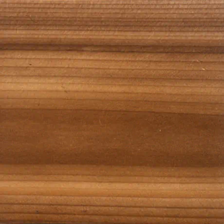 Cedar, Western Red with Polyurethane